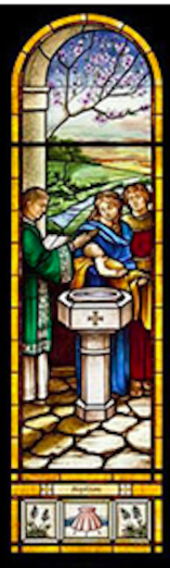 Baptism Stained Glass