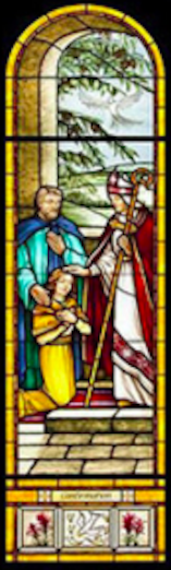 Confirmation Stained Glass
