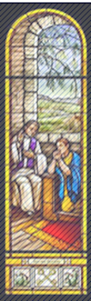 Penance Stained Glass